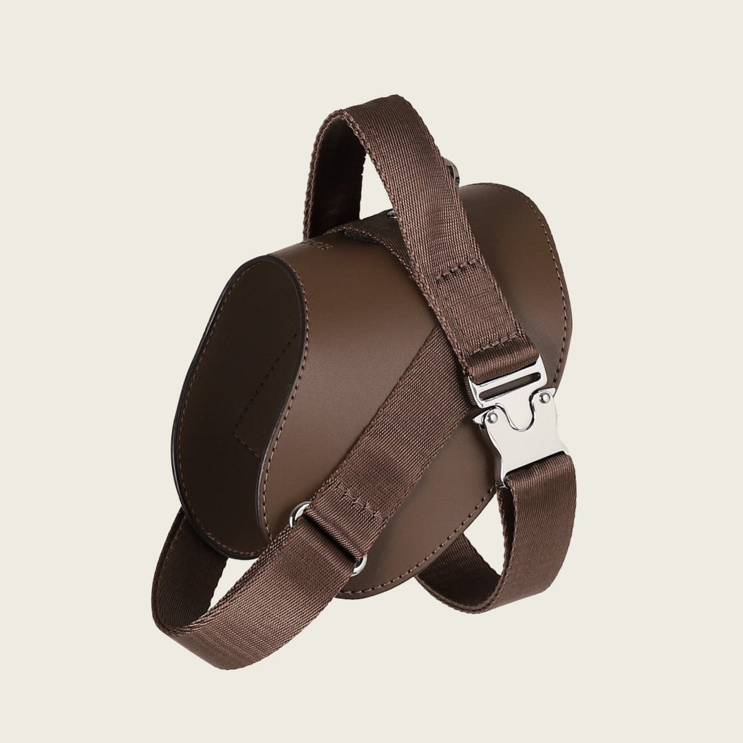 Saddle Harness Mocha – Premium Adjustable Saddle Harness for Dogs | Glawn™