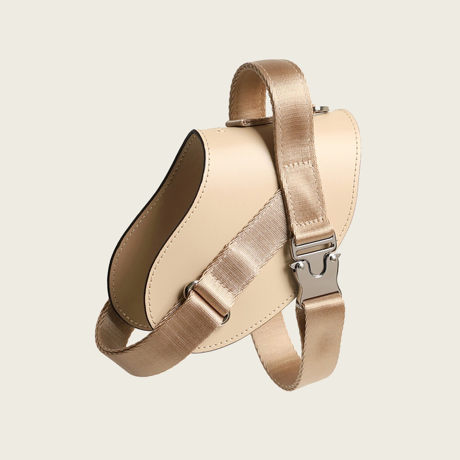 Saddle Harness Beige – Premium Adjustable Saddle Harness for Dogs | Glawn™